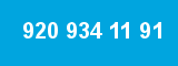 920 934 11 91 920 934 11 91